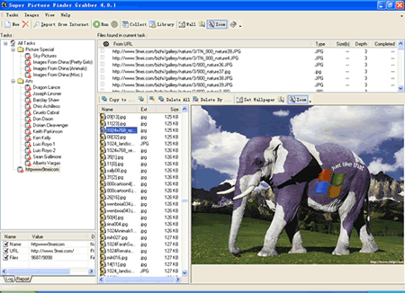 Super Image Picture Finder Grabber Screenshot